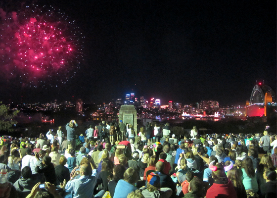 New year's eve 2012 Sydney jour de l'an 2