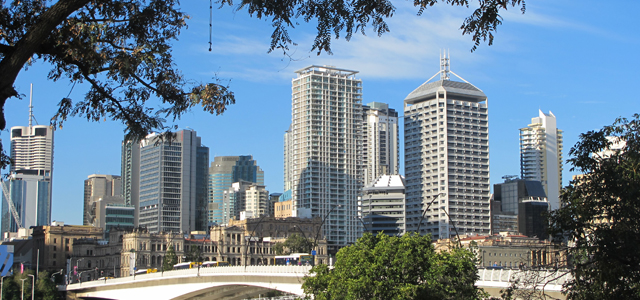 Brisbane ville d'arrivée en Australie WHV