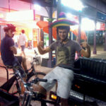 Job Backpacker Pedicab Rider