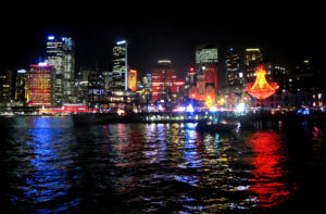 Sydney night Vivid Festival 2012