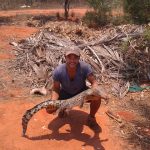 Travailler ferme crocodiles Australie