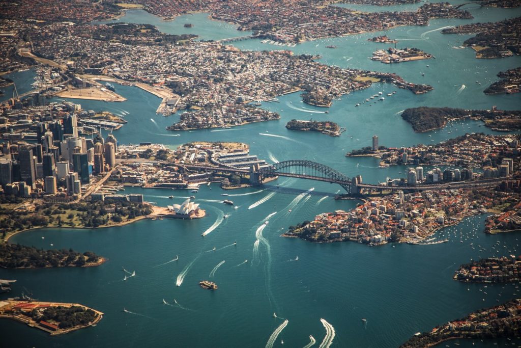 découvrir la baie de Sydney depuis les airs, une expérience inoubliable ! 