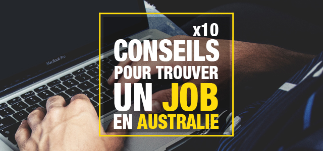 trouver un job en australie