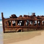Fraser Island Maheno wreck cover picture