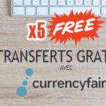 Transferts gratuits currencyfair