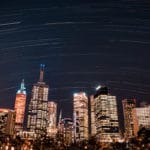 Melbourne by night Australie