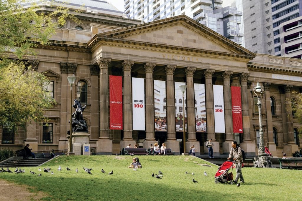 Melbourne Library - Que faire à Melbourne quand on est fauché