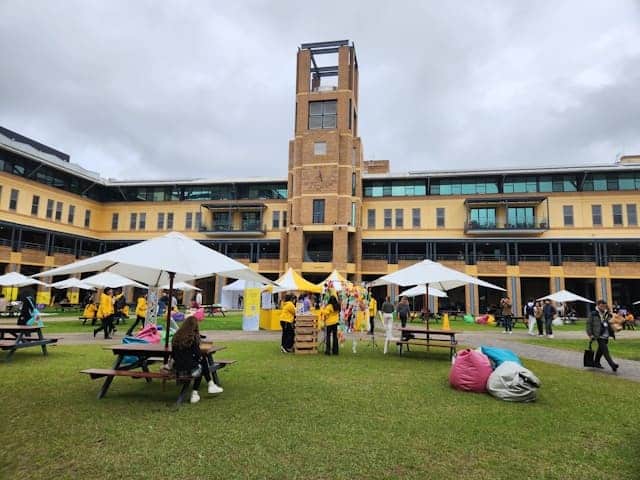 Photo de la court de l'université de New South Wales